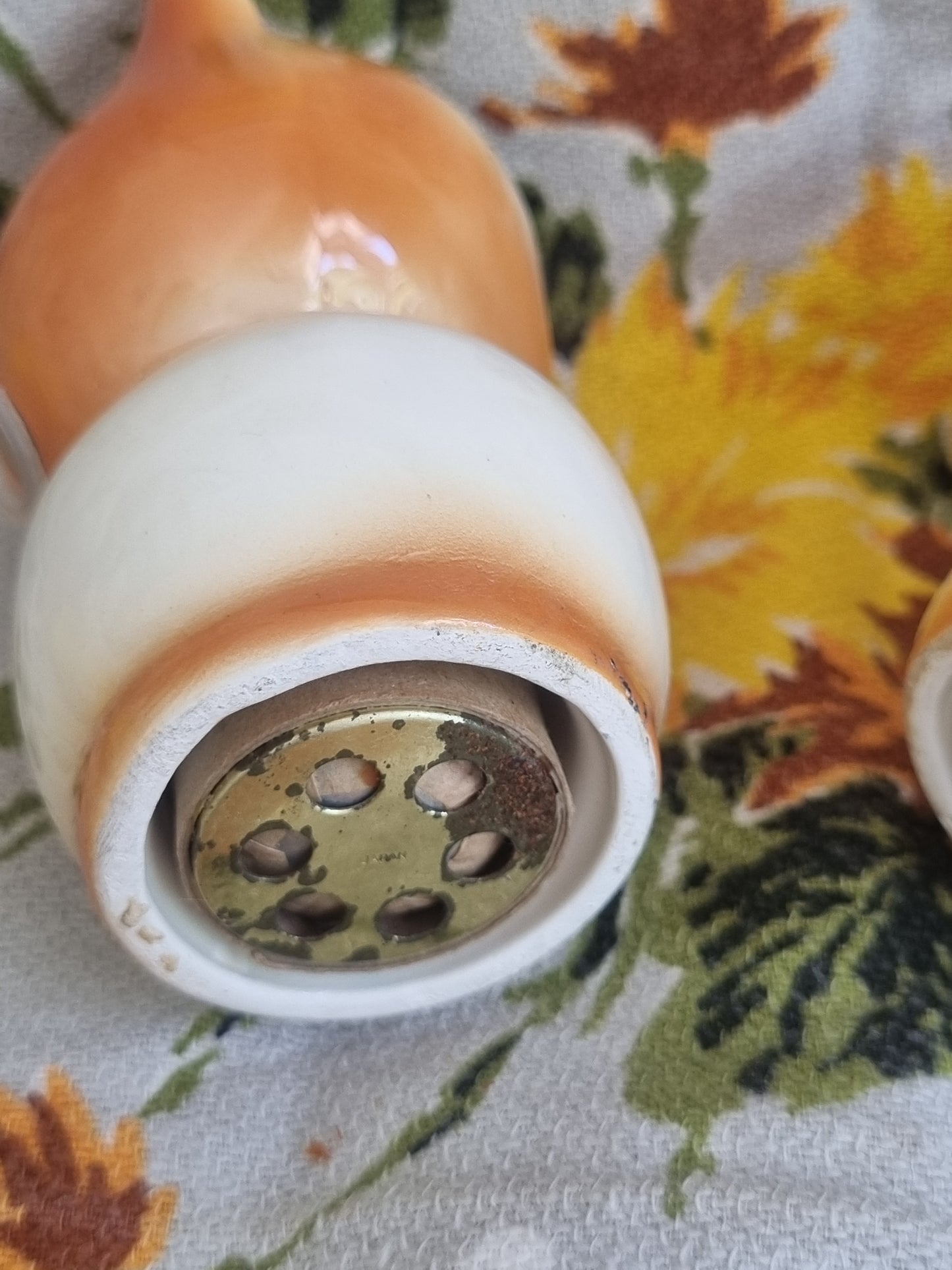 Vintage Salt and Pepper Shakers - Cat and Dog - Made in Japan