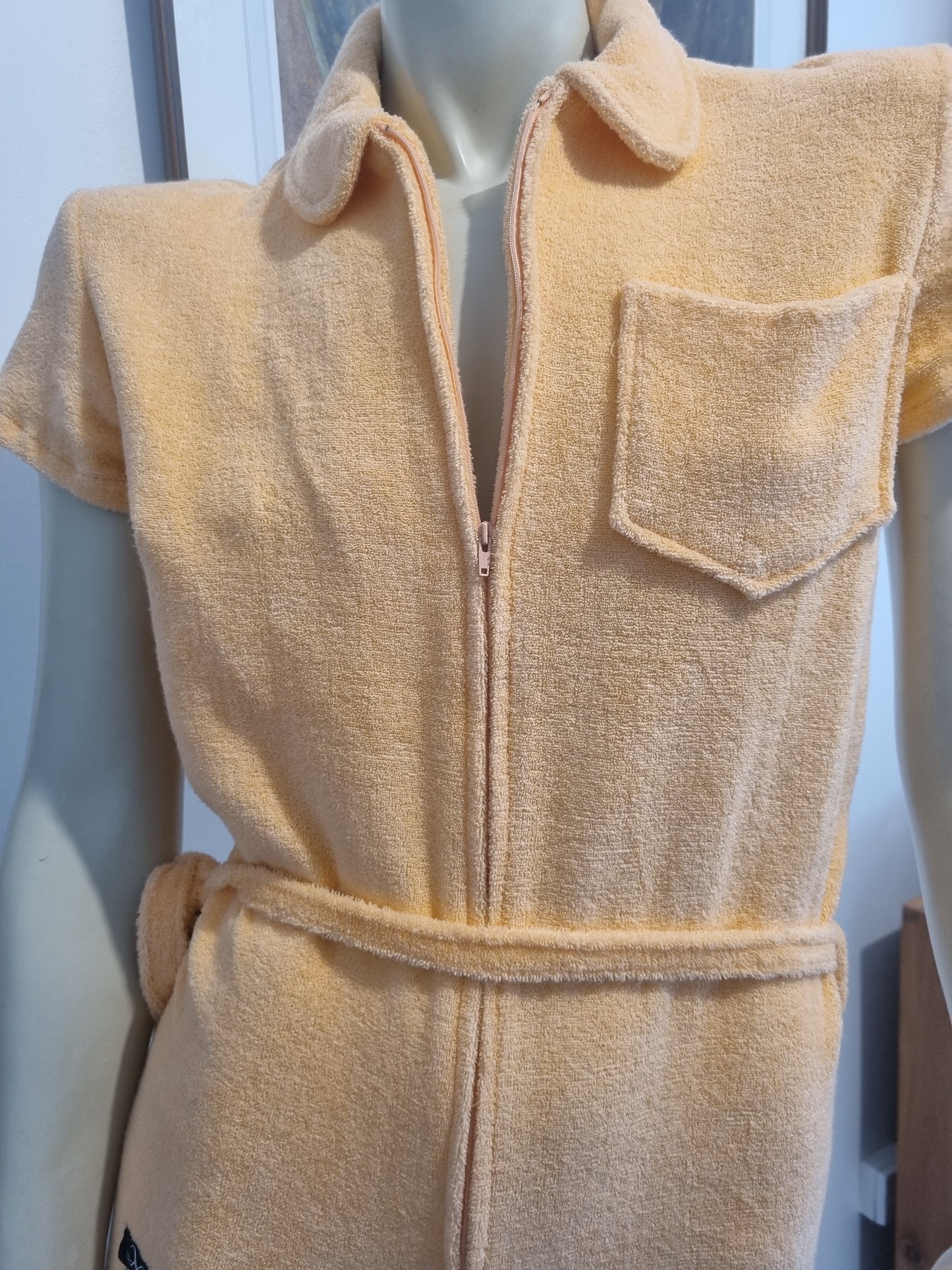 Vintage Towelling Romper (S-M)