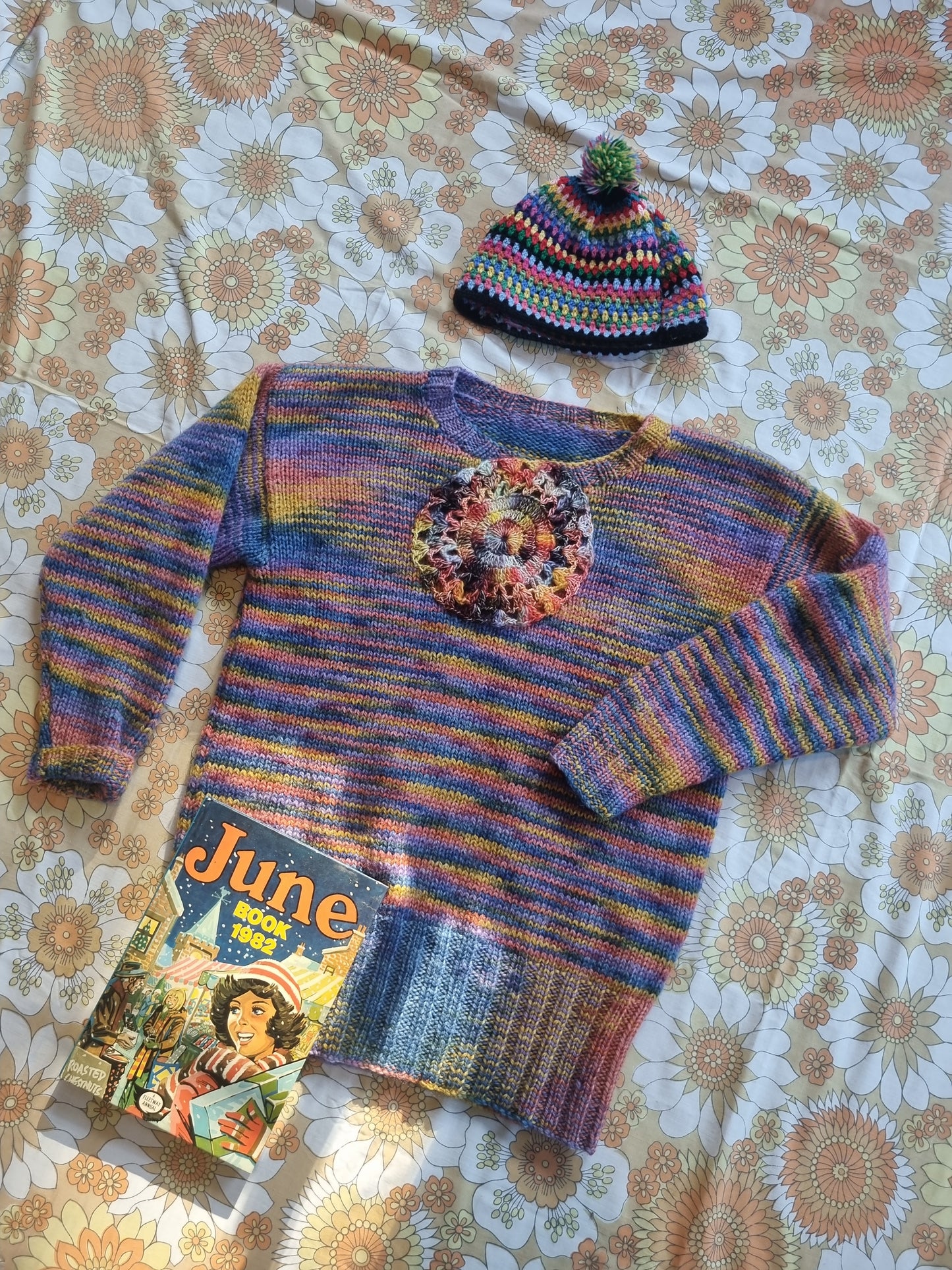 Rainbow Jersey Re-imagined Wool (M-L)