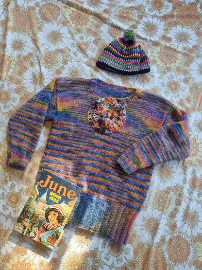 Rainbow Jersey Re-imagined Wool (M-L)