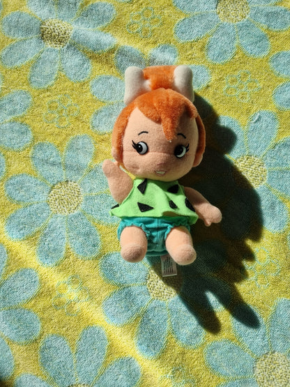 Flinstones Plush Toy - Pebbles - Hanna-Barbera 1998