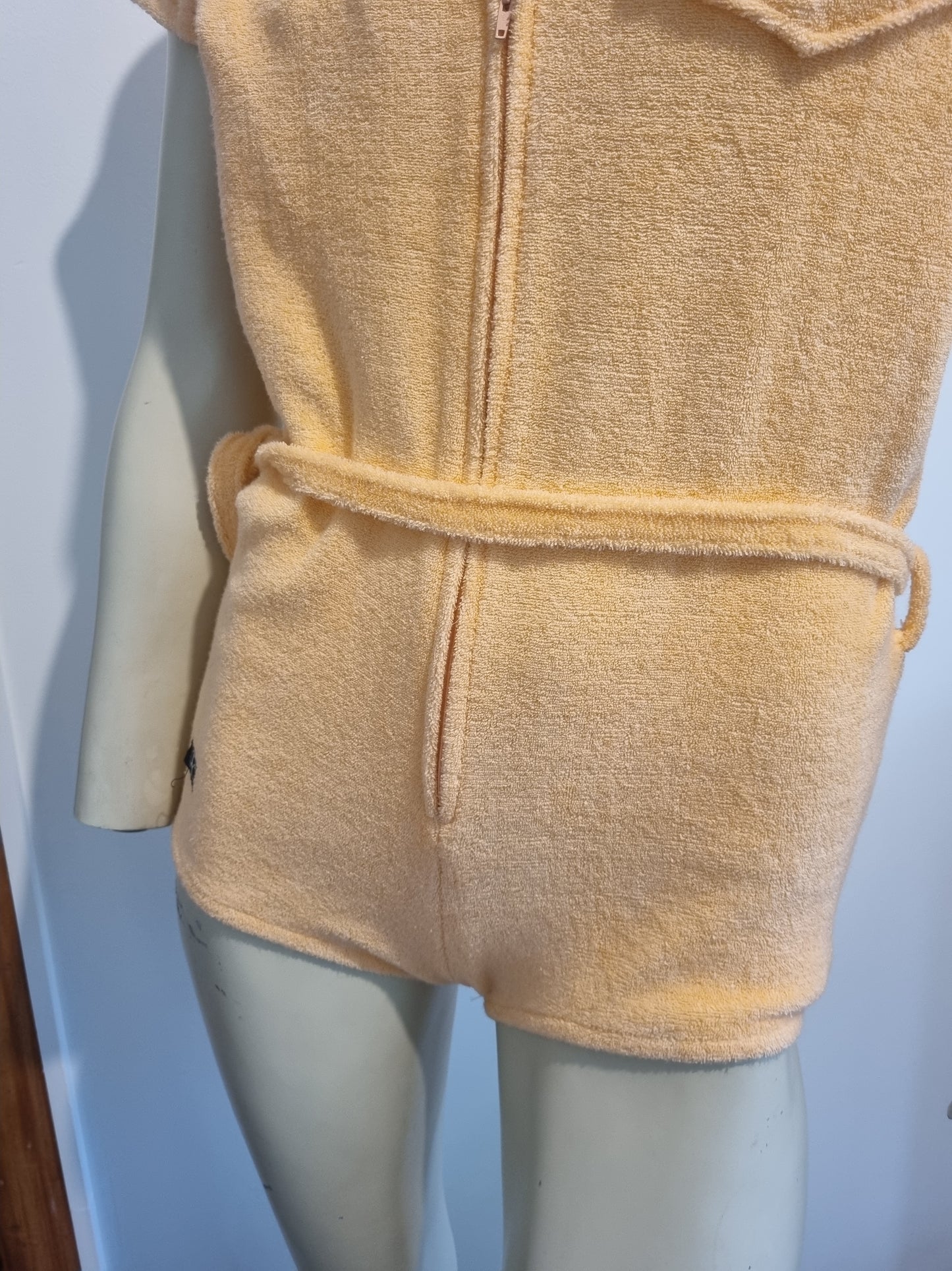 Vintage Towelling Romper (S-M)