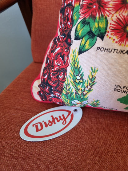 Kiwiana Retro NZ Cushion BNWT