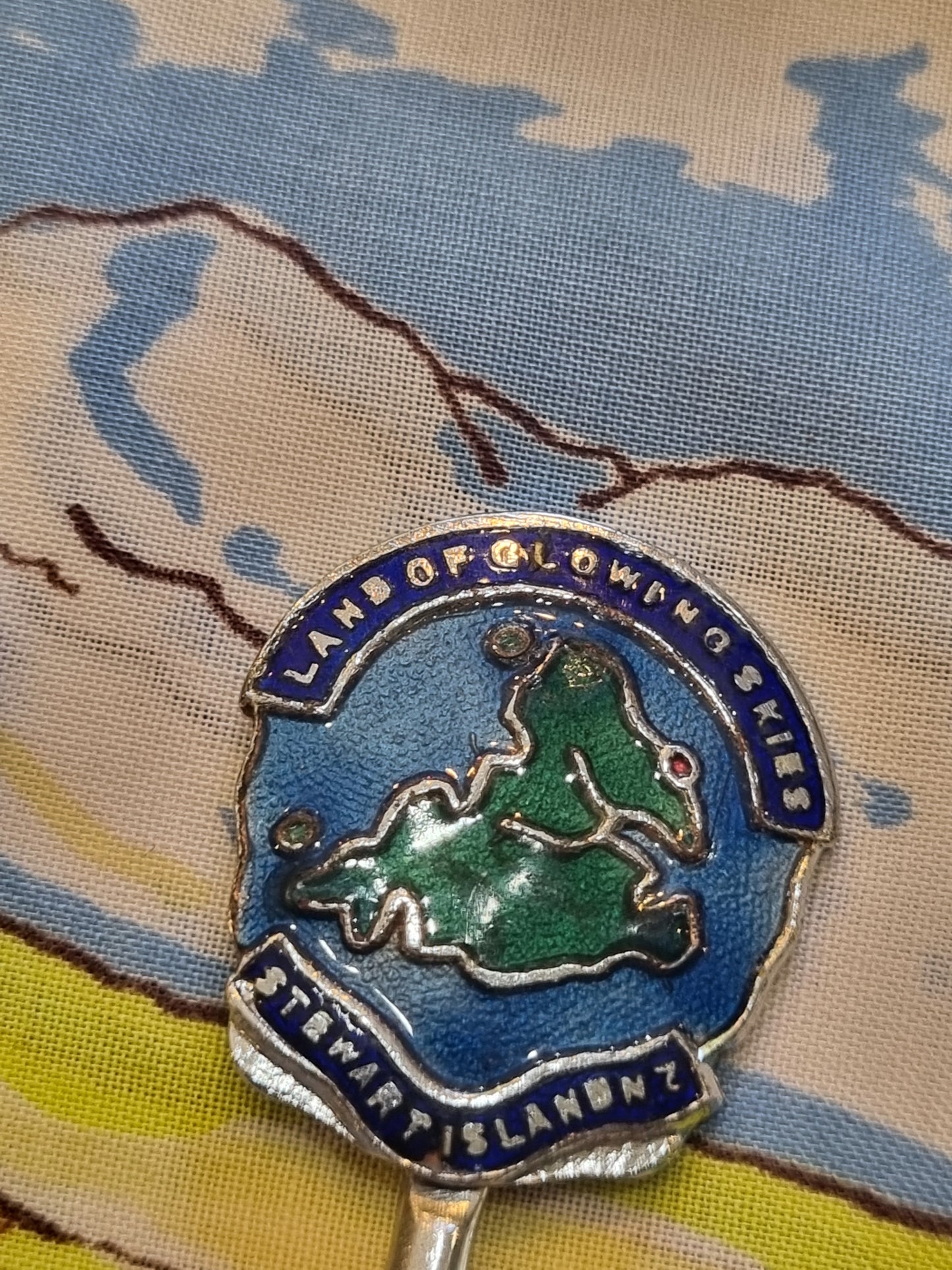 Souvenir Teaspoons x 3 - Southernmost NZ