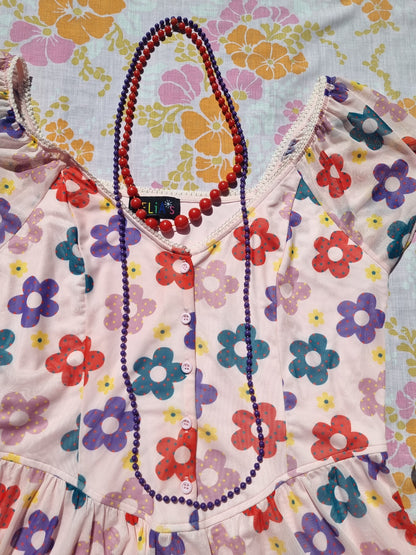 'Youthful Days' Floral Dress - Delia*s by Dolls Kill (2X)