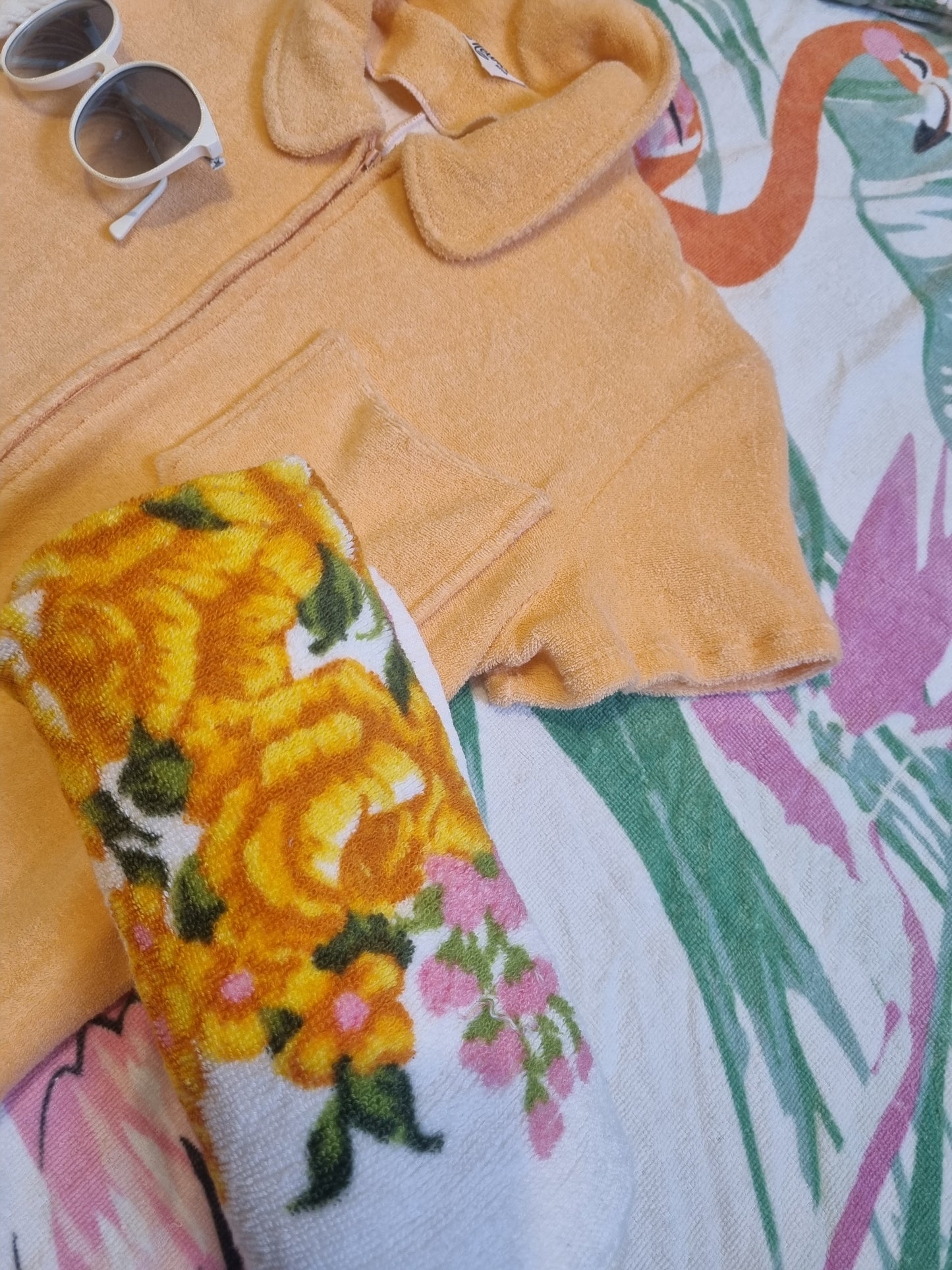 Vintage Towelling Romper (S-M)