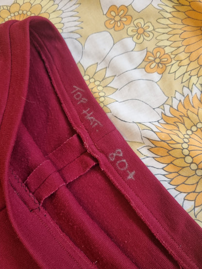 Warm Winter Trousers - Plum (S)
