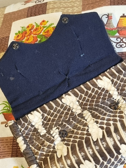 True Vintage 1940s Snakeskin Clutch
