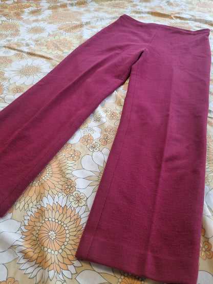 Warm Winter Trousers - Plum (S)