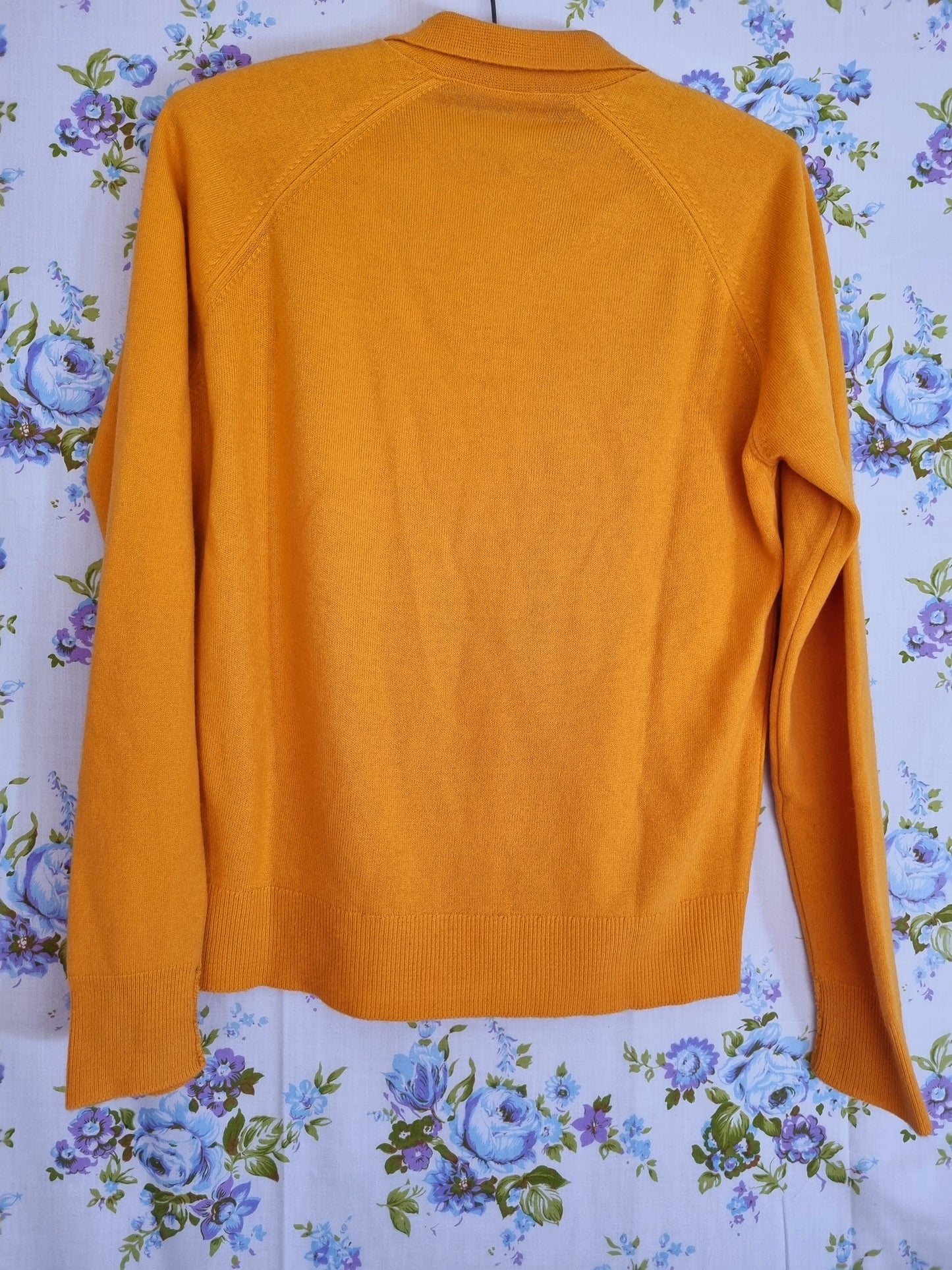 Wool Jersey with Collar - Marigold (M)