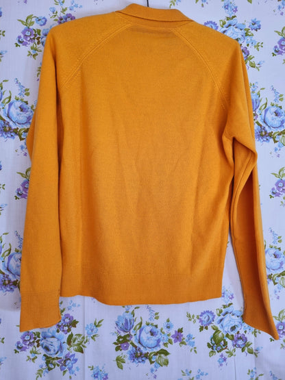 Wool Jersey with Collar - Marigold (M)