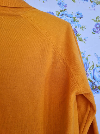 Wool Jersey with Collar - Marigold (M)