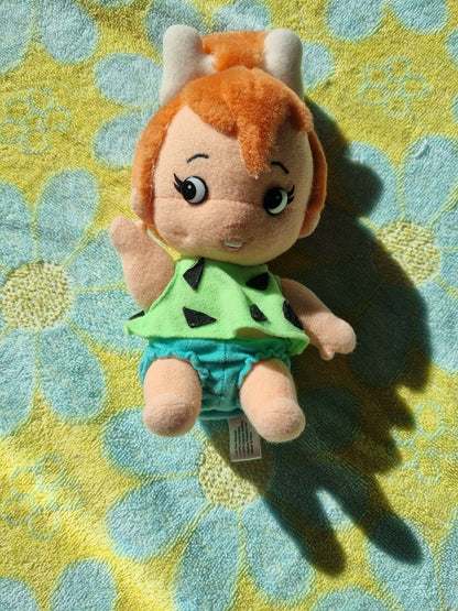 Flinstones Plush Toy - Pebbles - Hanna-Barbera 1998