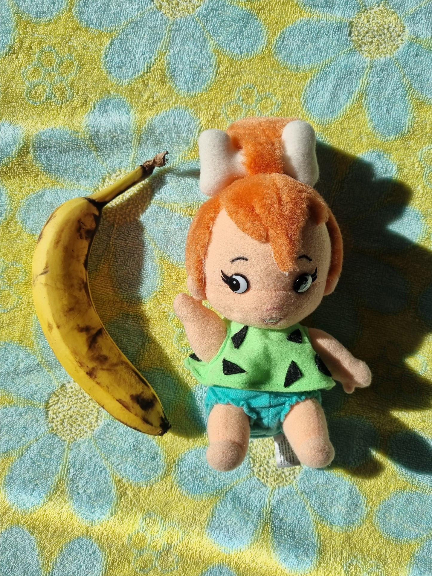Flinstones Plush Toy - Pebbles - Hanna-Barbera 1998