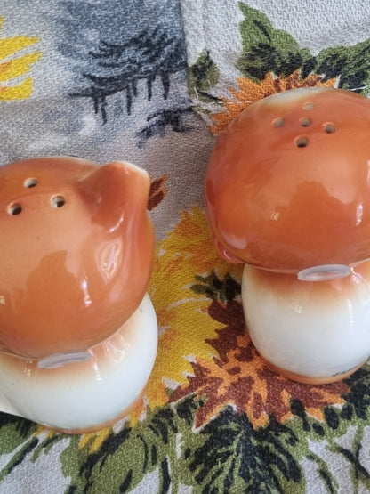 Vintage Salt and Pepper Shakers - Cat and Dog - Made in Japan