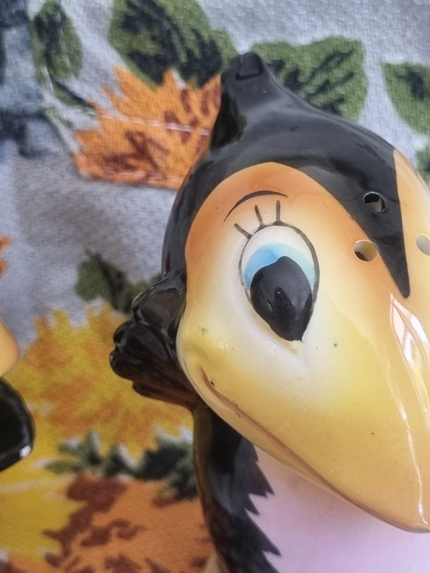 Vintage Salt and Pepper Shakers - Toucans - Made in Japan