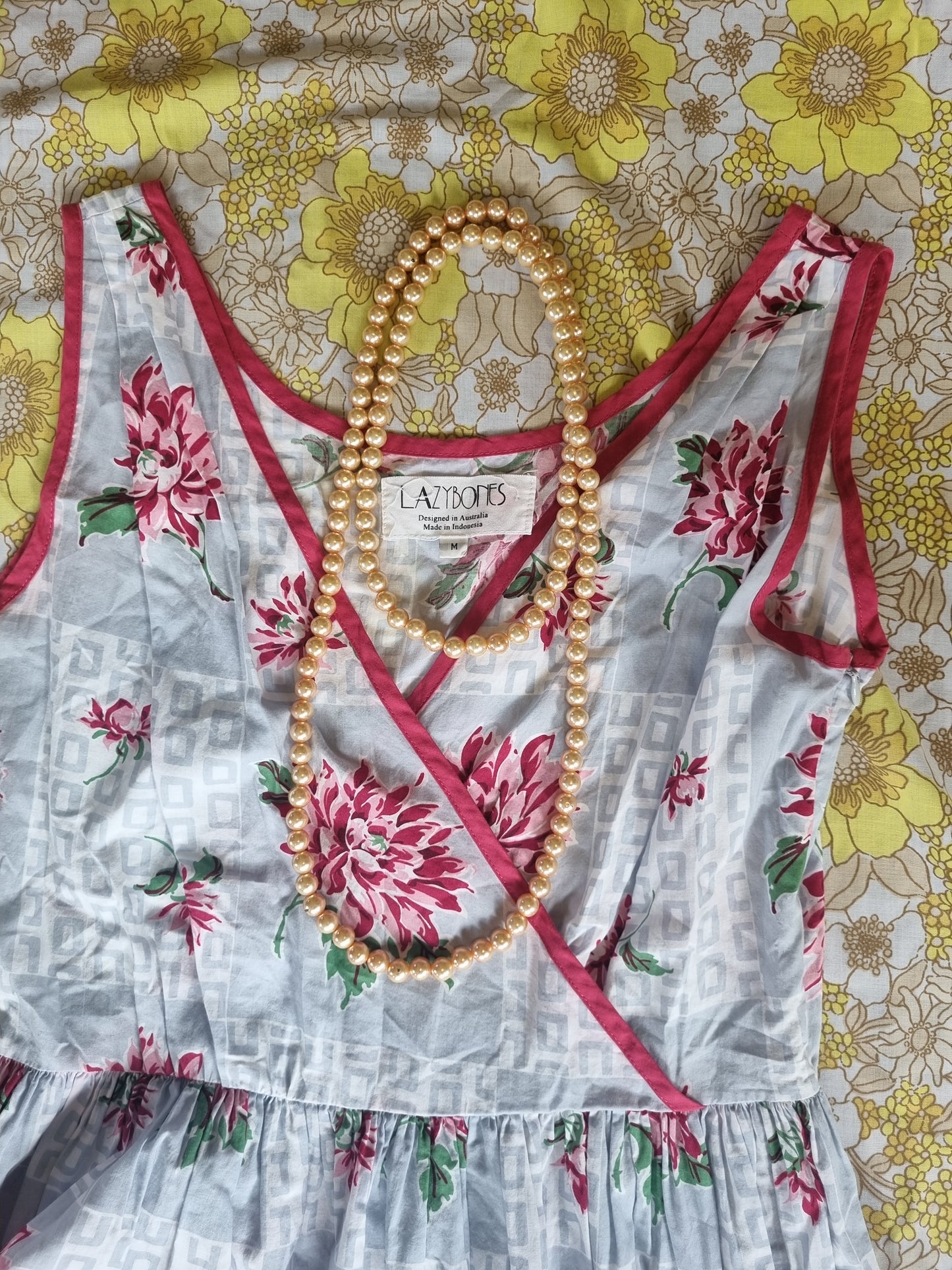 Lazybones Vintage-Style Dress (Size M)