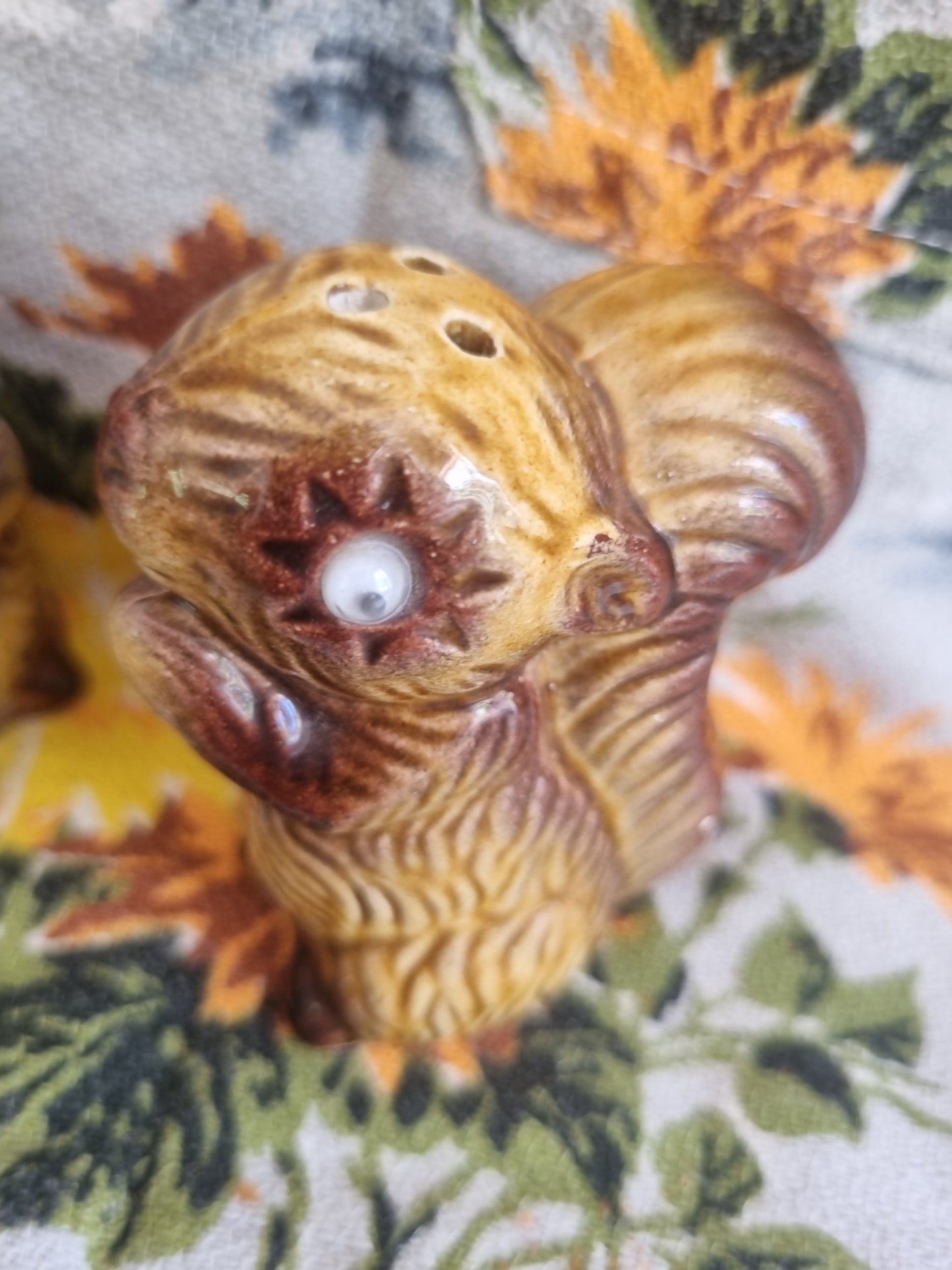 Vintage Salt and Pepper Shakers - 2 Squirrels - Made in Japan