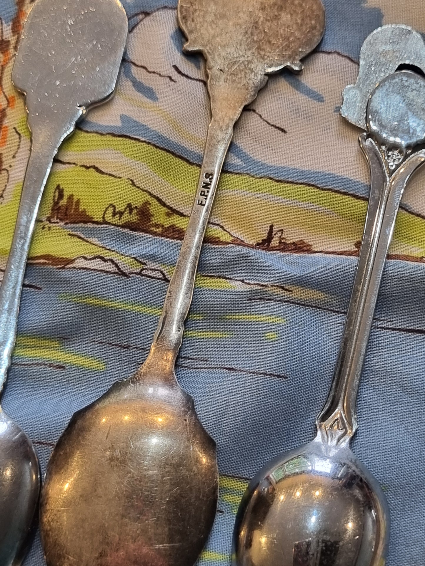 Souvenir Teaspoons x 3 - North Island