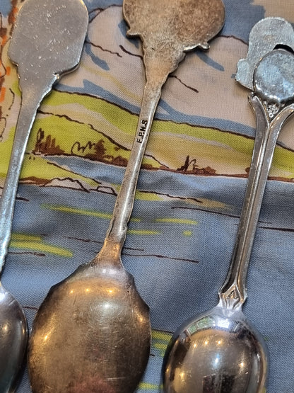 Souvenir Teaspoons x 3 - North Island
