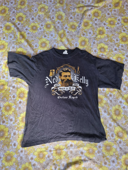Pre-Loved Ned Kelly Outlaw T-Shirt (M)