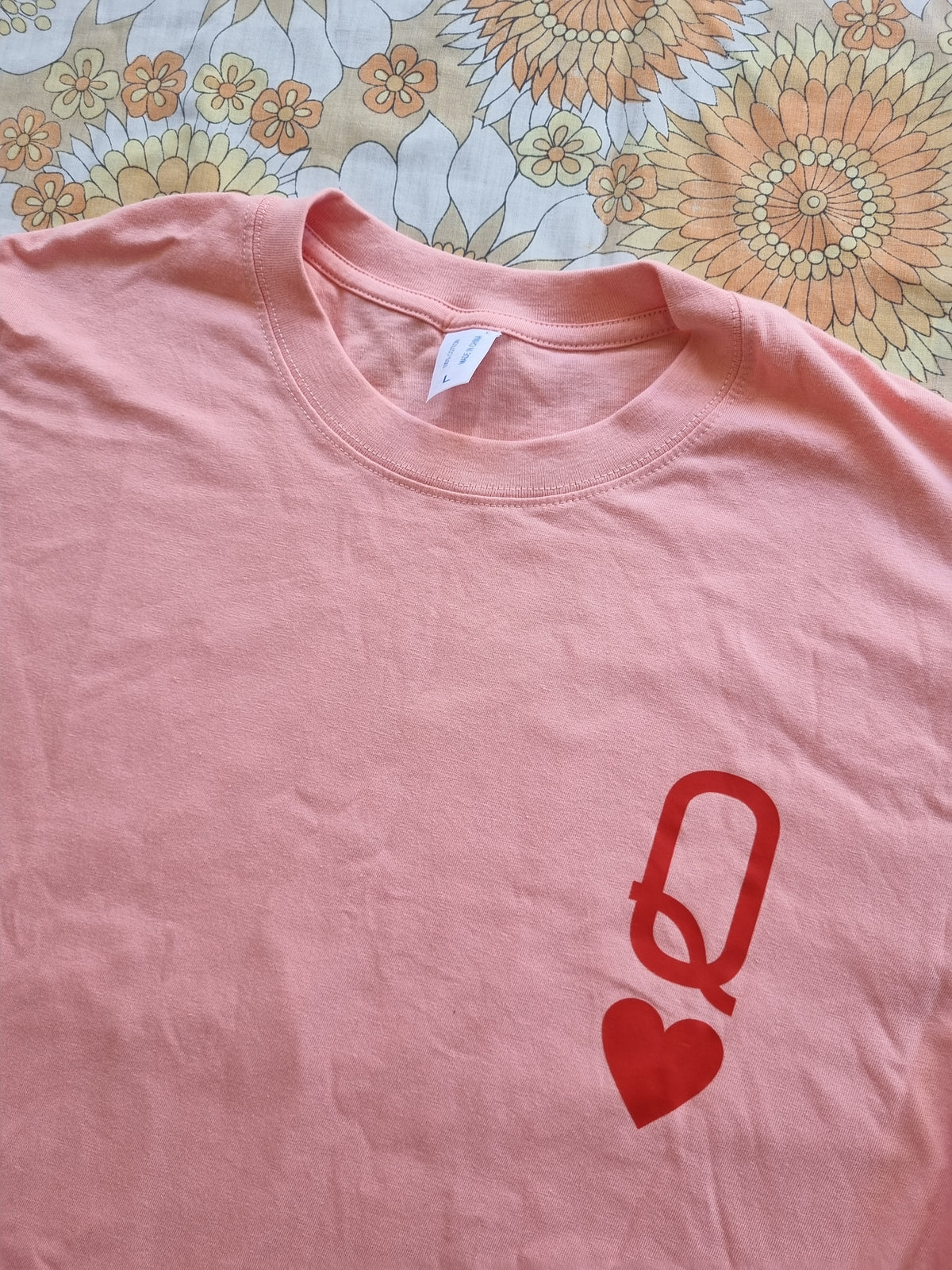 Queen Of Hearts Tee (Women's M-L)