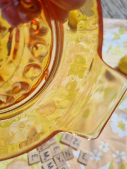 Glass Lemon Squeezer - Arcoroc (Orange)