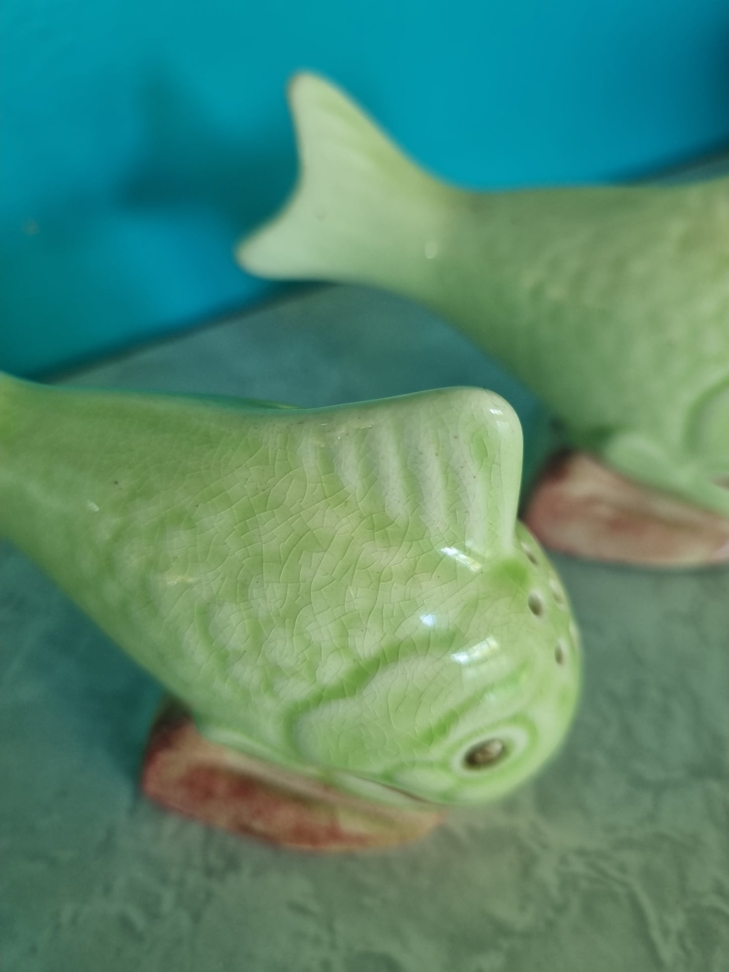 Salt And Pepper Shakers - Melba Ware Fish