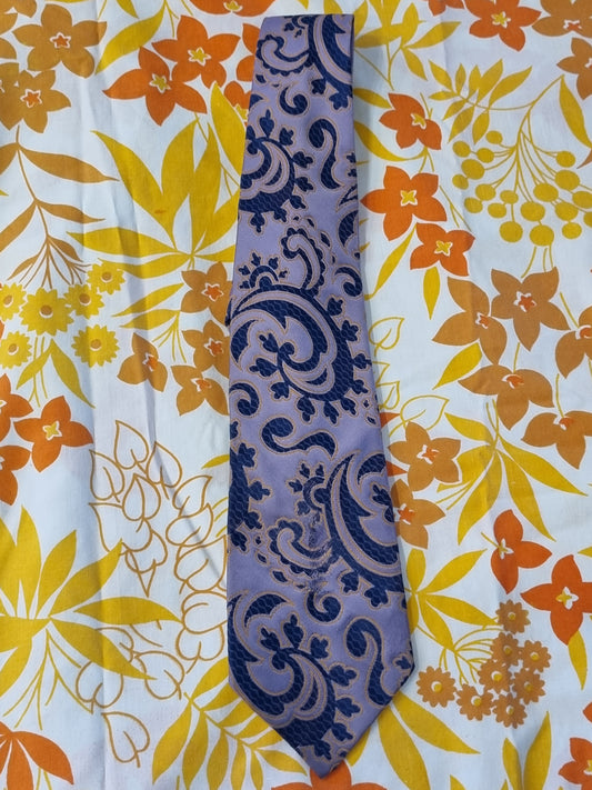 Vintage Tie - Klipper - Lavender Paisley