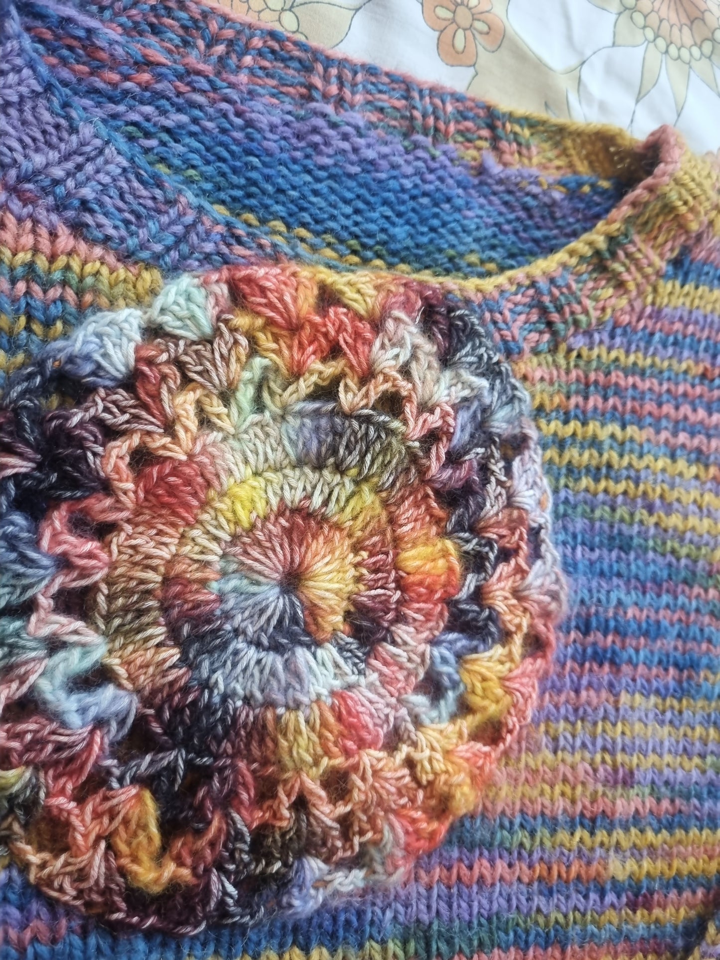 Rainbow Jersey Re-imagined Wool (M-L)
