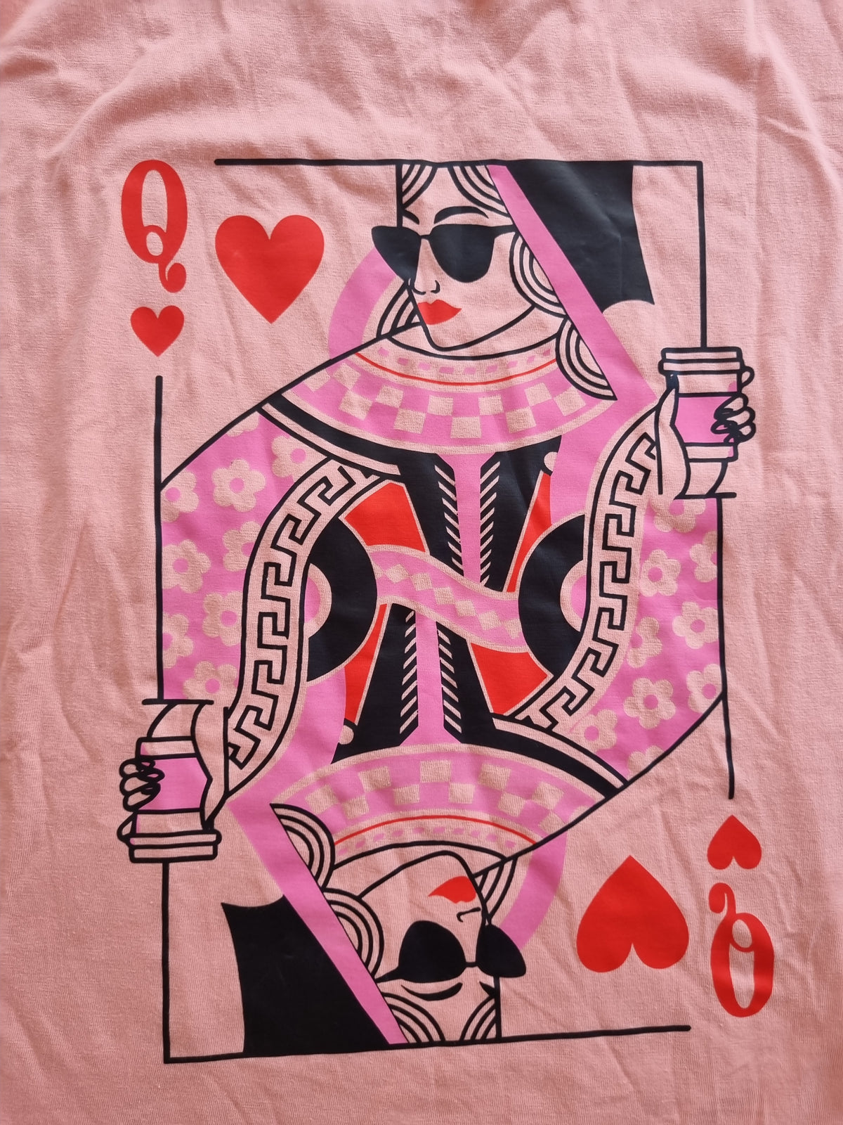 Queen Of Hearts Tee (Women's M-L)