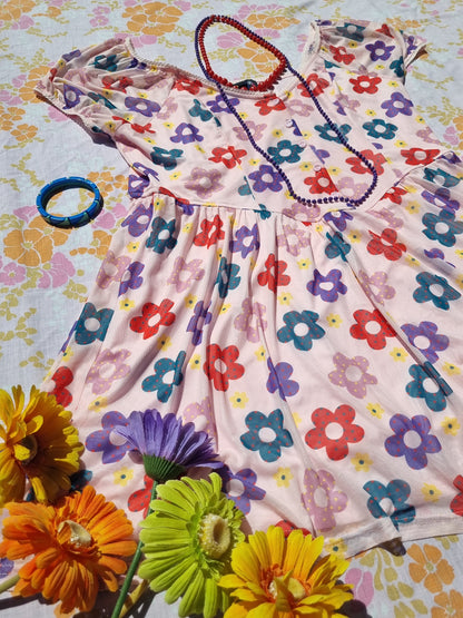 'Youthful Days' Floral Dress - Delia*s by Dolls Kill (2X)