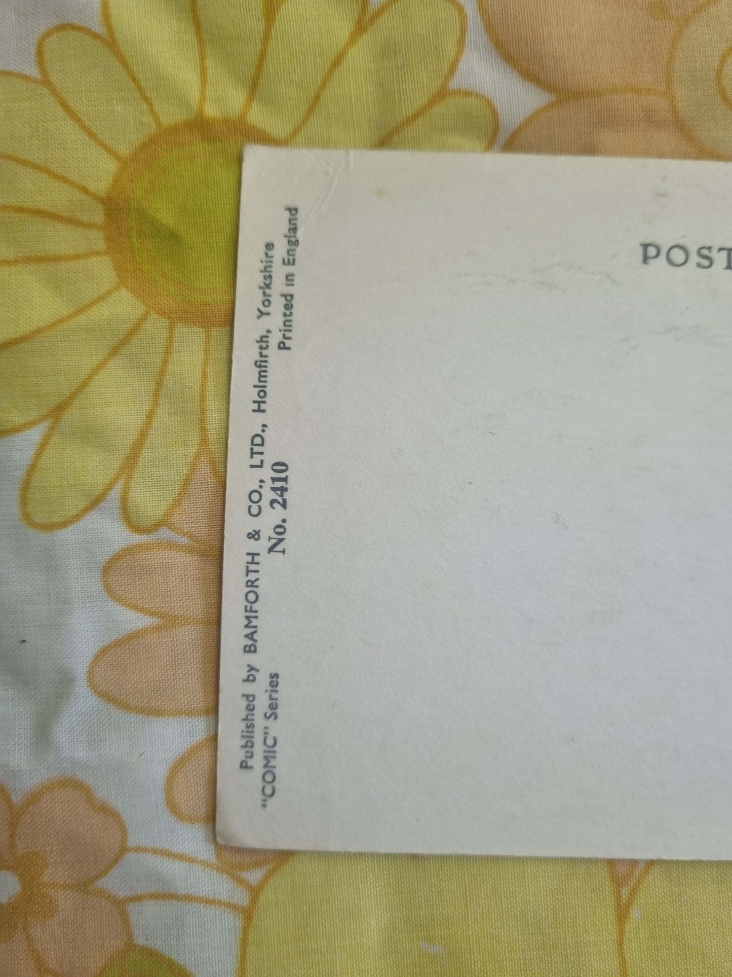 Vintage Postcards "Comic" Series x 2