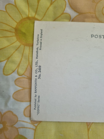 Vintage Postcards "Comic" Series x 2