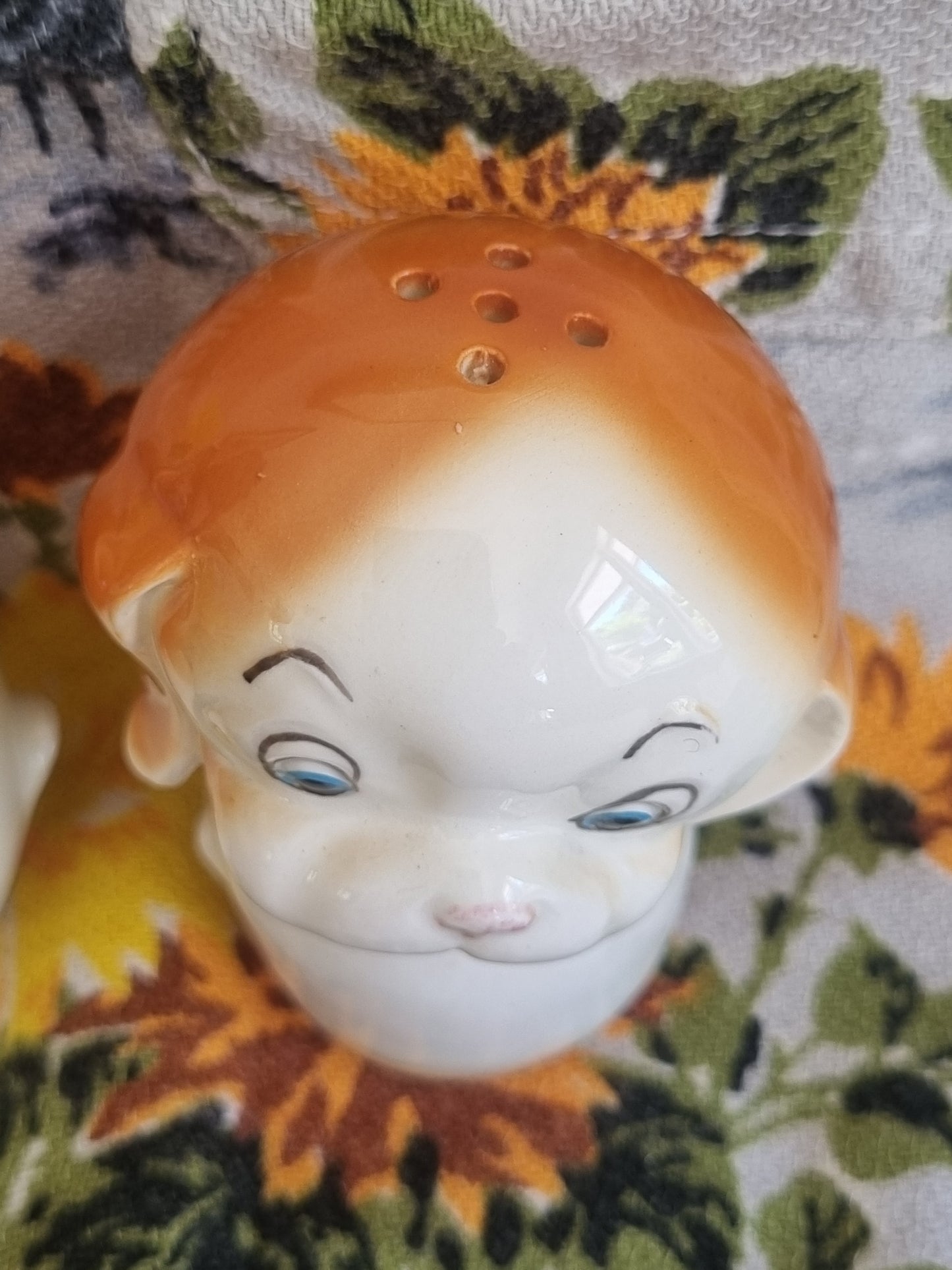 Vintage Salt and Pepper Shakers - Cat and Dog - Made in Japan