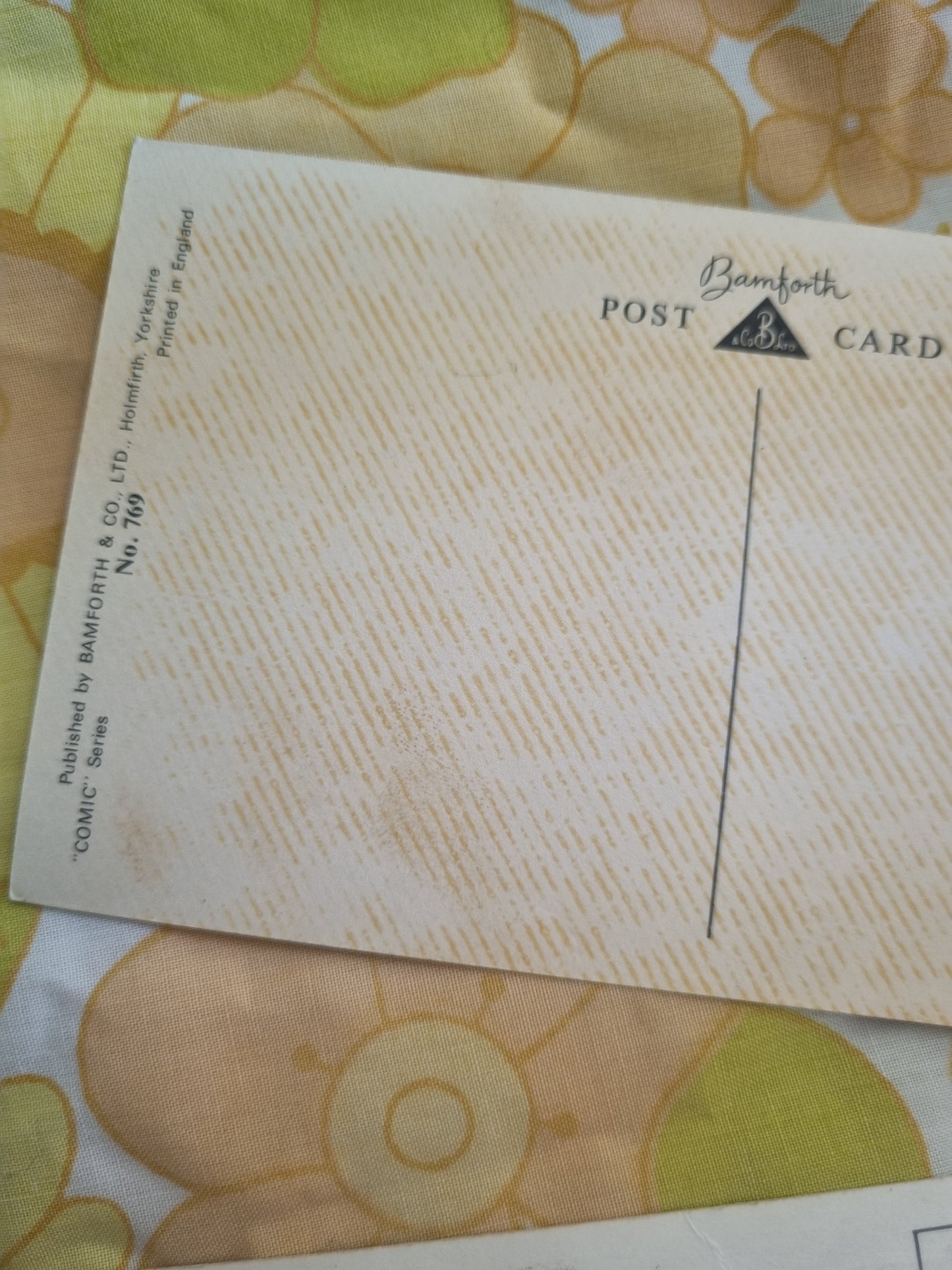 Vintage Postcards "Comic" Series x 2