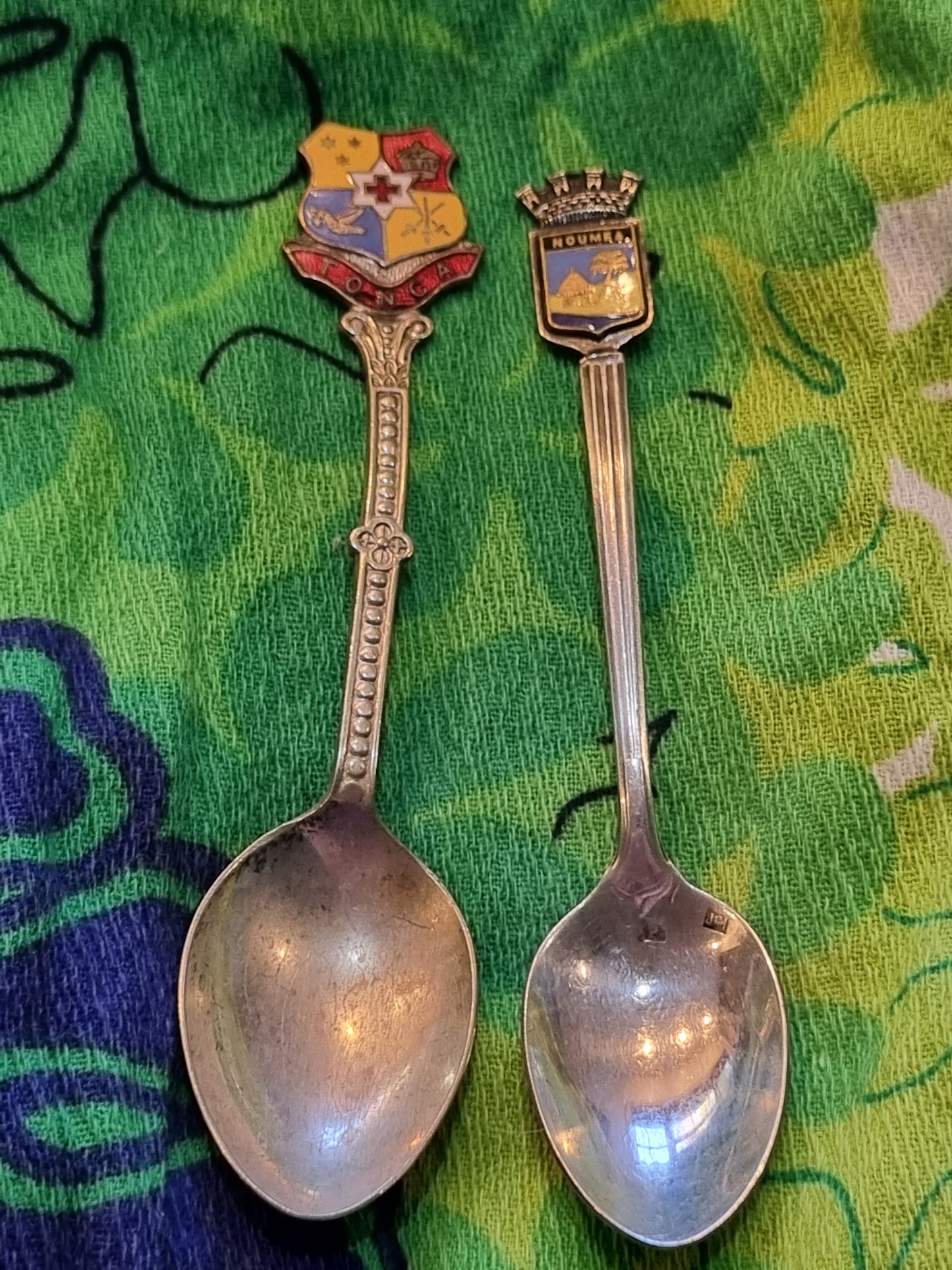 Souvenir Teaspoons x 2 - Pacific
