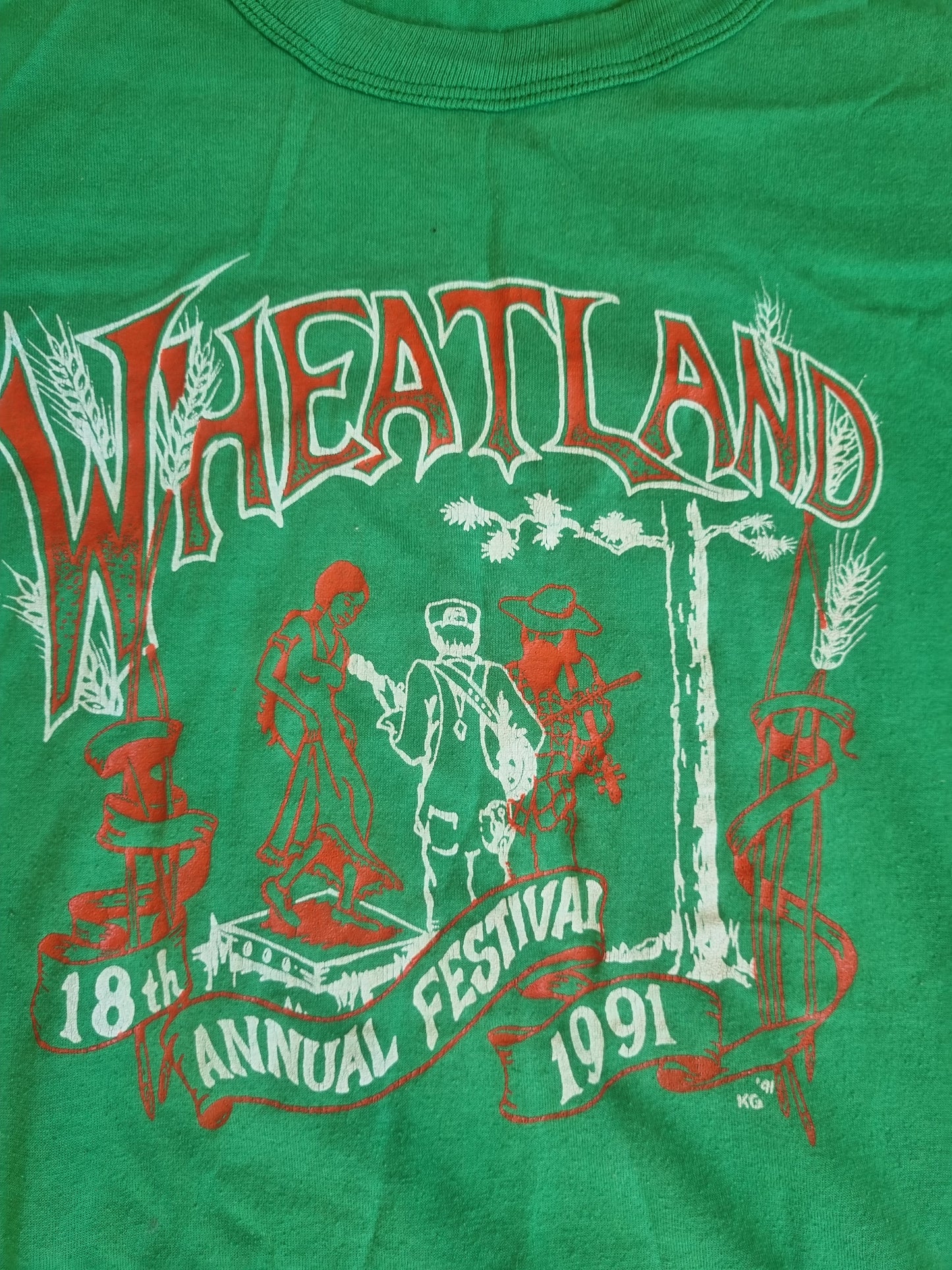 Vintage T-Shirt - Wheatland Festival 1991