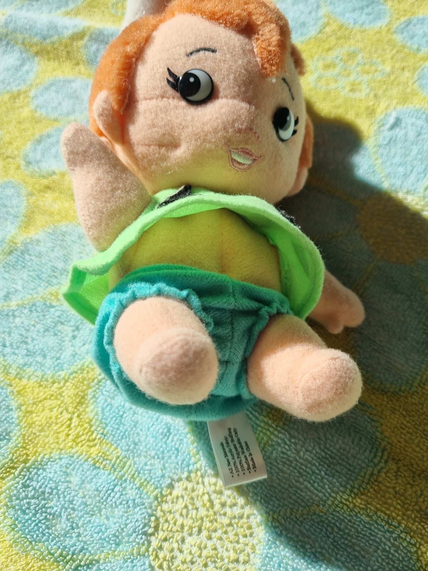 Flinstones Plush Toy - Pebbles - Hanna-Barbera 1998