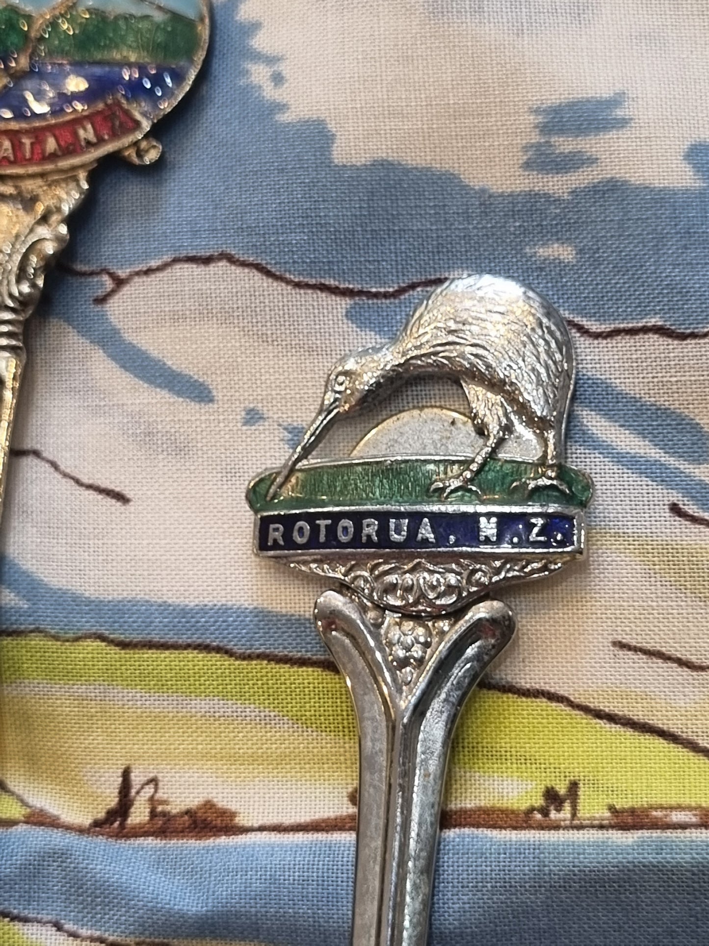 Souvenir Teaspoons x 3 - North Island