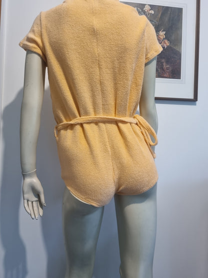 Vintage Towelling Romper (S-M)
