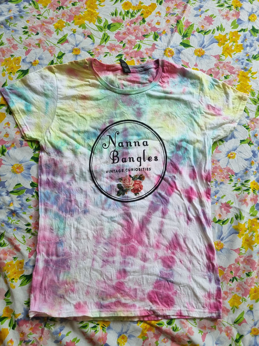 Tie Dye Logo T-Shirt (Women's M)