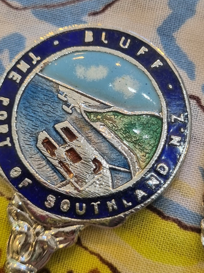 Souvenir Teaspoons x 3 - Southernmost NZ