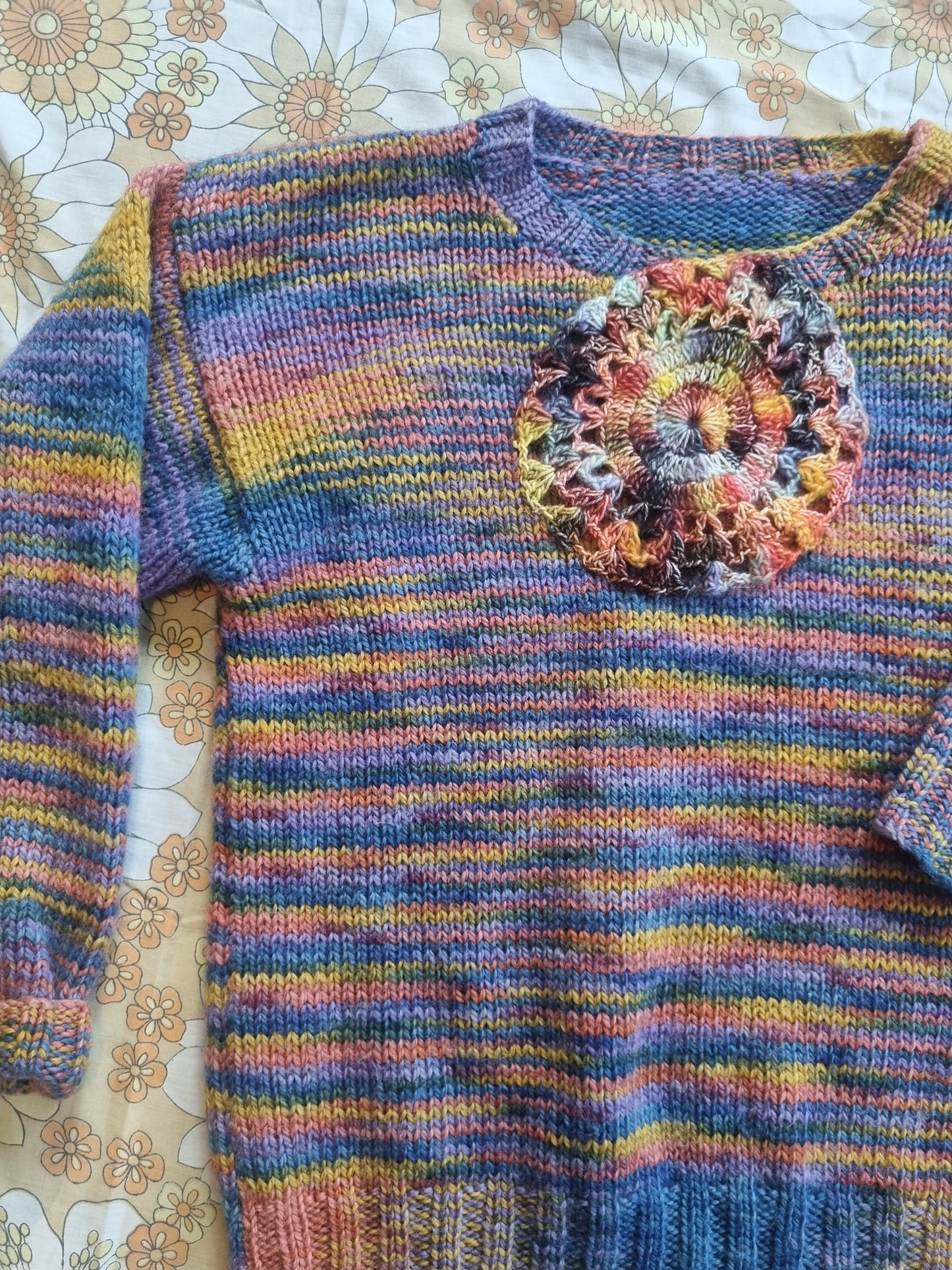 Rainbow Jersey Re-imagined Wool (M-L)