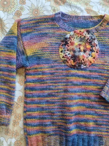 Rainbow Jersey Re-imagined Wool (M-L)